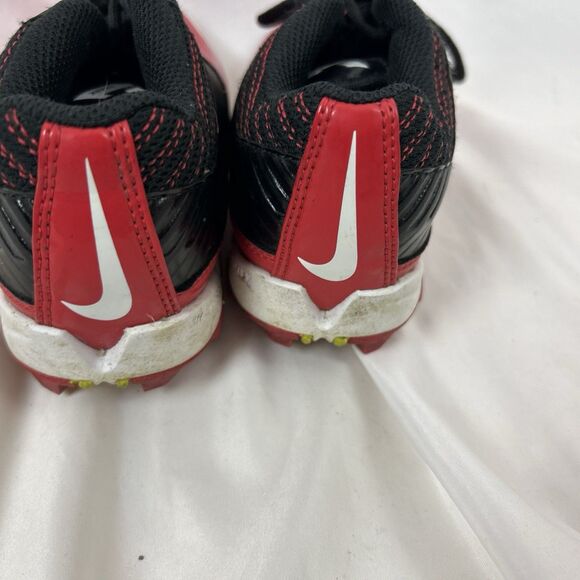 NIKE FastFlex Boys Football Cleats Red Youth Boys 1.5Y - Picture 4 of 6